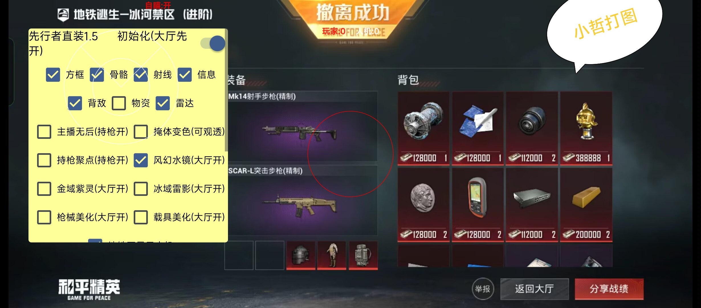 手机和平精英辅助透视